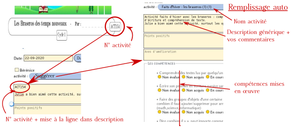 Saisie facile dans le logiciel Saisie facile dans le logiciel